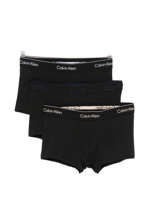 Boxer intimo uomo Calvin Klein 3 pack neri Calvin Klein | LV00NB43894OI